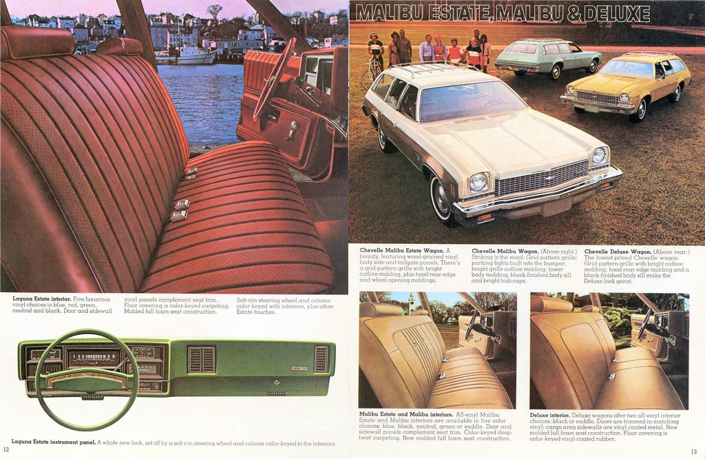 1973 Chevrolet Wagons Brochure Page 1
